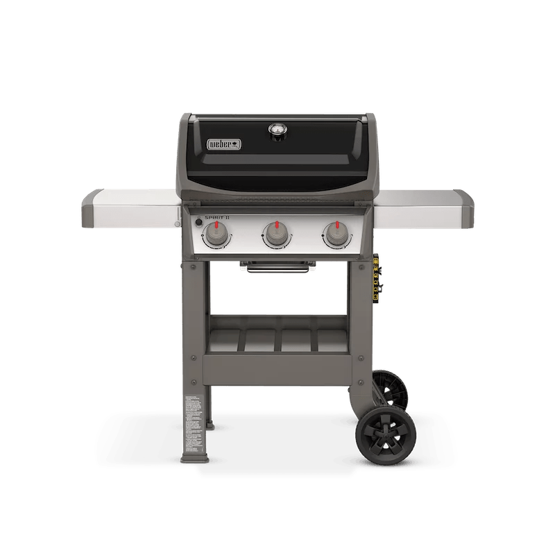 Weber Spirit II E-310 Propane Gas Grill, Black