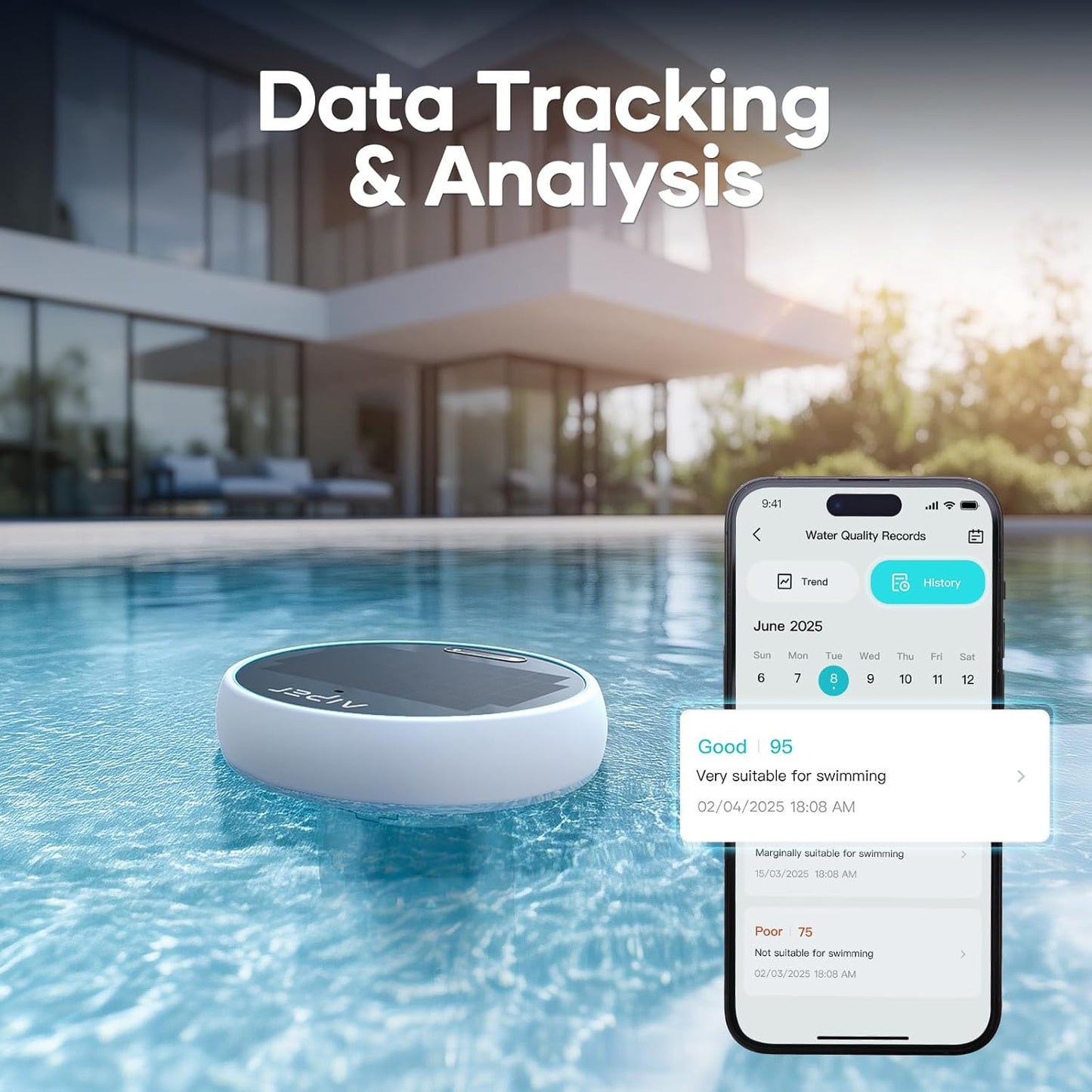 Aiper Scuba X1 Pro Max Pool Cleaner + HydroComm Pro Water Monitor Bundle – Smart Robotic Cleaning & Real-Time Water Quality Control