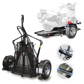 Stand-Up Motorcycle Trailer (Single)