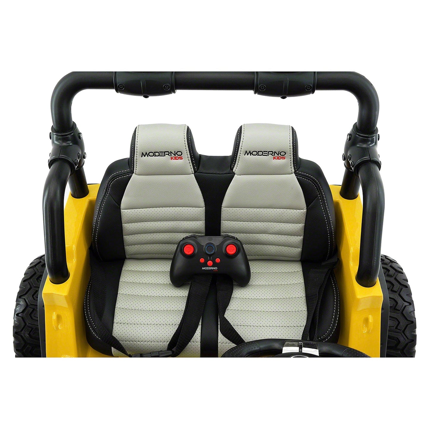 Trail Explorer 24V Kids Ride-On Car Truck with R/C Parental Remote | Yellow
