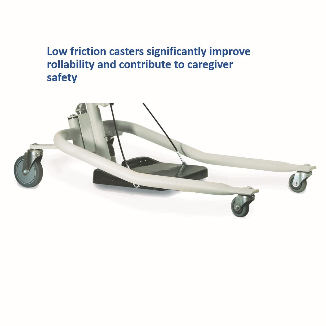 Invacare GHS350 - Get-U-Up - Sit to Stand Patient Lift with R130 Standing Sling