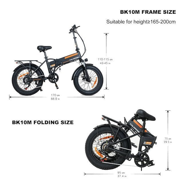 Colorway ORANGE Electric Bike