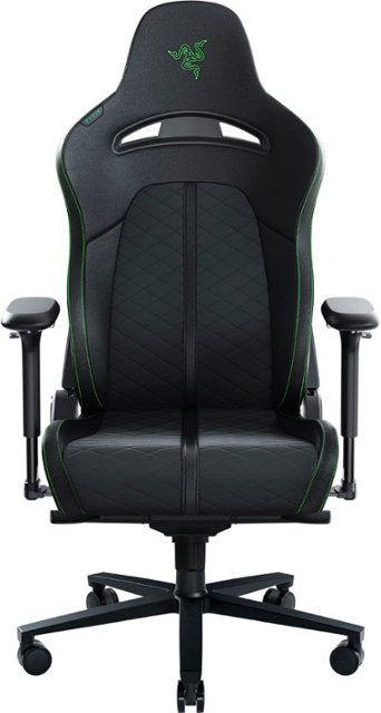 Razer - Enki X Essential Gaming Chair for All-Day Comfort Green
