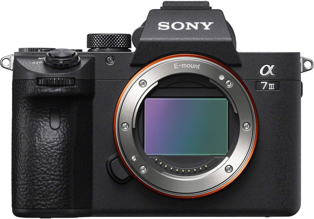 Sony a7 III ILCE7M3/B Full-Frame Mirrorless Interchangeable-Lens Camera with 3-Inch LCD, Body Only,Base Configuration,Black | 24.2MP Full-Frame Exmor R, 4k30p Video, 10 Fps Continuous, 5-Axis In-Body Stabilization, 693 Phase-Detect Af