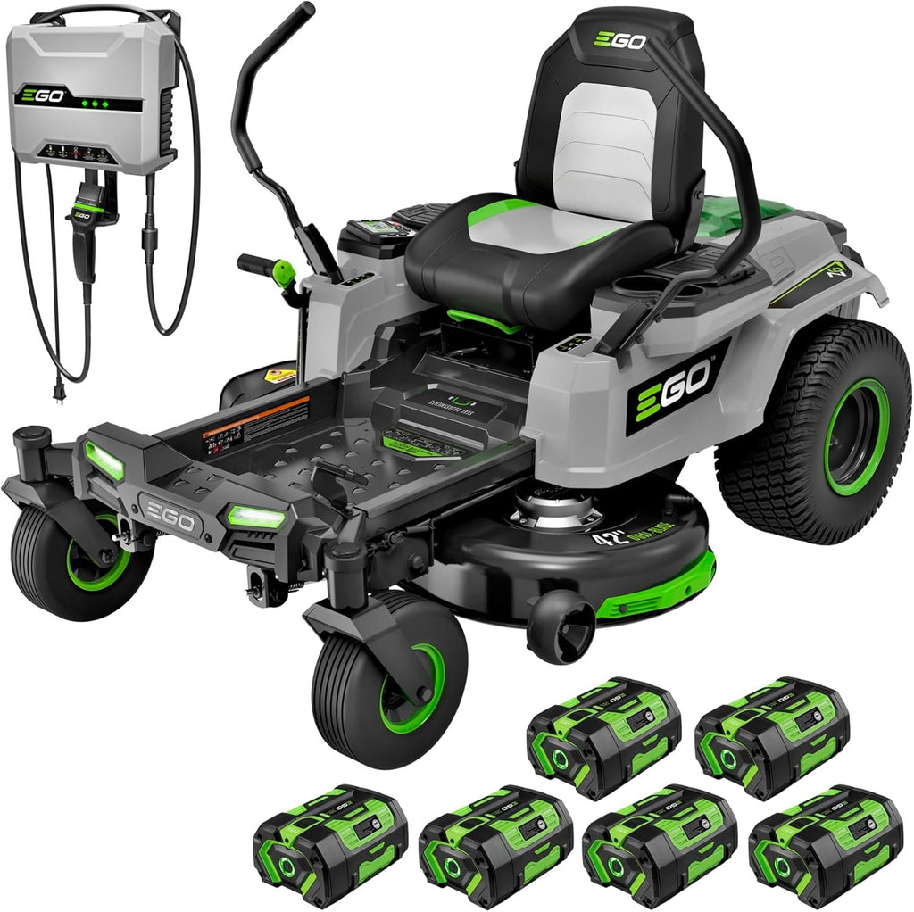 EGO Power+ Z6 Zero Turn Electric Riding Lawn Mower, 42" Deck - ZT4214L