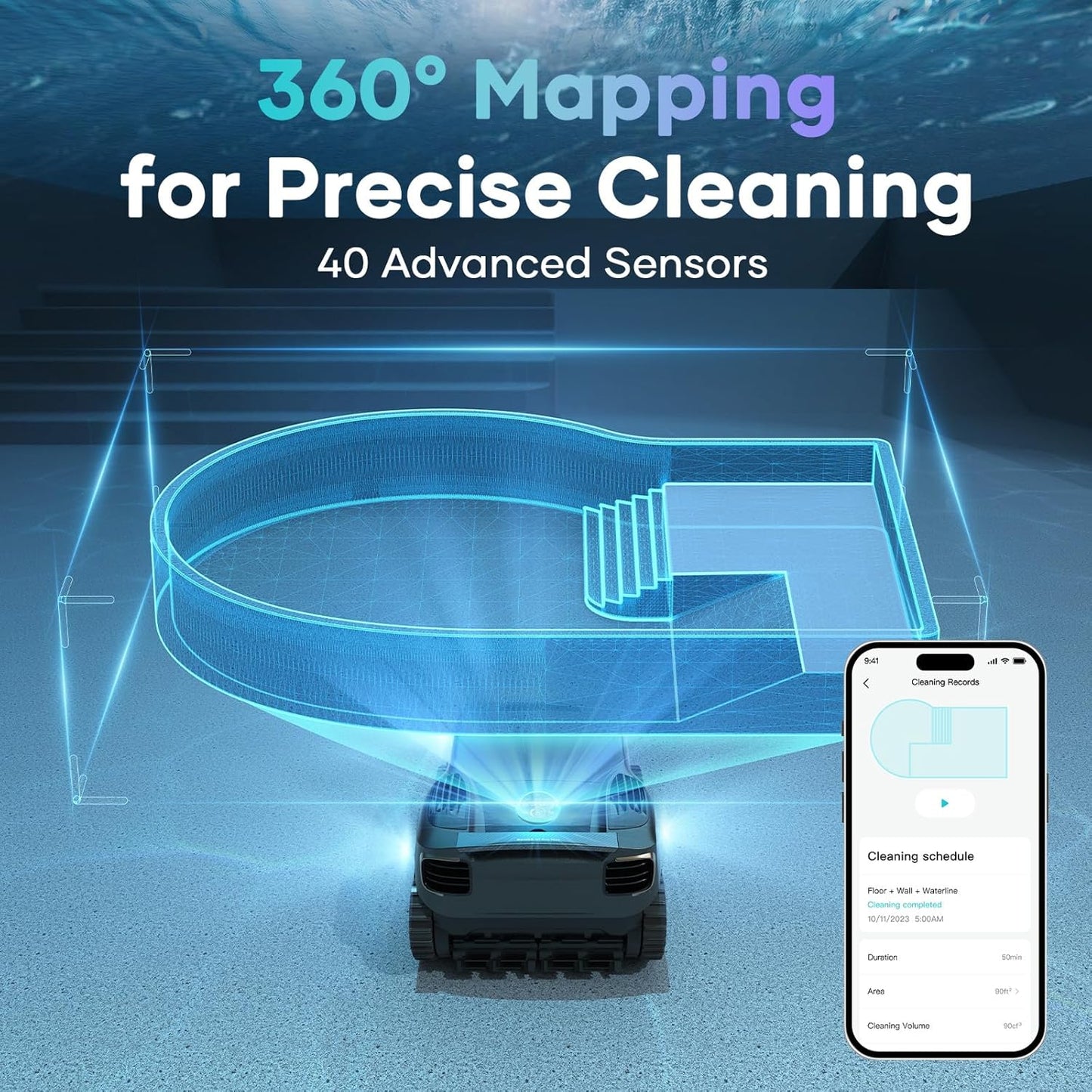 Aiper Scuba X1 Pro Max Pool Cleaner + HydroComm Pro Water Monitor Bundle – Smart Robotic Cleaning &amp; Real-Time Water Quality Control