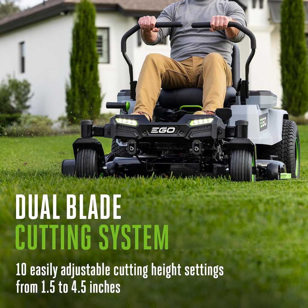 EGO Power+ Z6 Zero Turn Electric Riding Lawn Mower, 42" Deck - ZT4214L