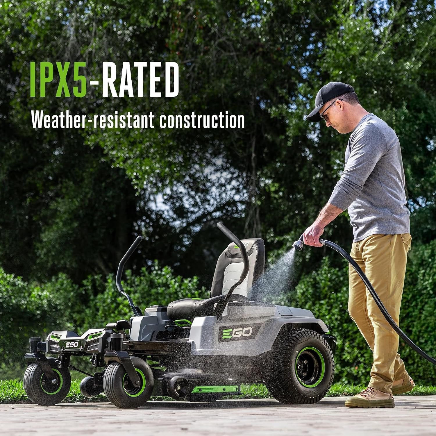 EGO Power+ Z6 Zero Turn Electric Riding Lawn Mower, 42" Deck - ZT4214L