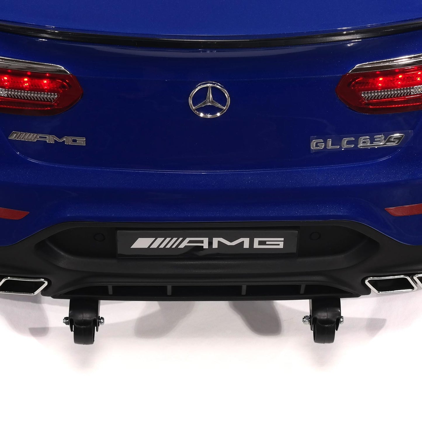 Mercedes AMG GLC 63S 12V 4WD Kids Ride-On Car with R/C Parental Remote | Black