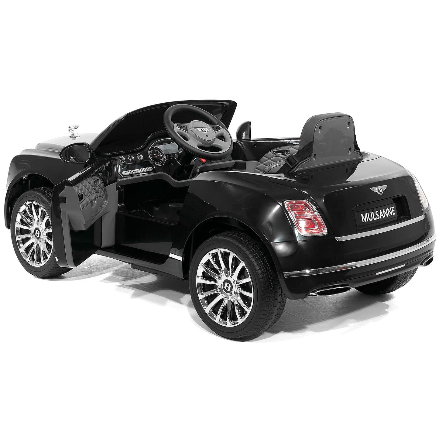 Bentley Mulsanne 12V Kids Ride on Car with Parental Remote Control | Black