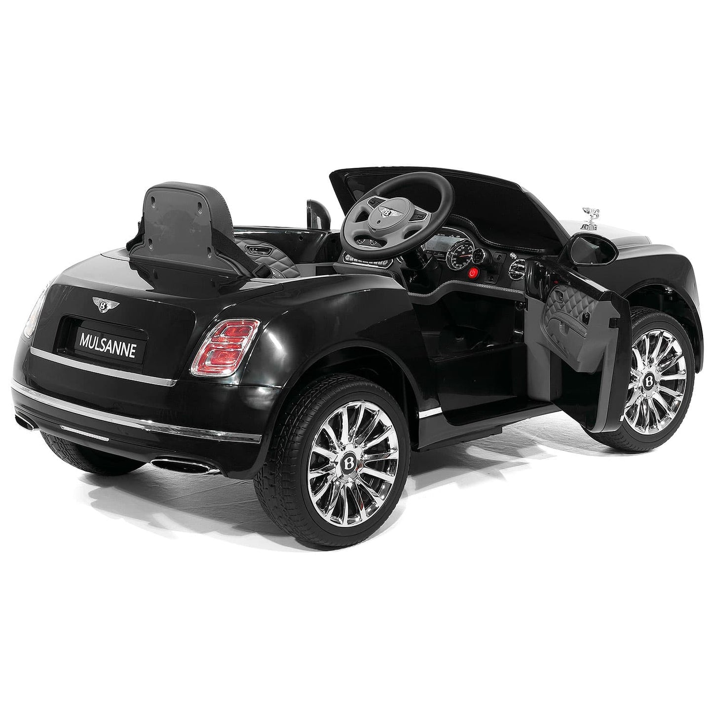 Bentley Mulsanne 12V Kids Ride on Car with Parental Remote Control | Black