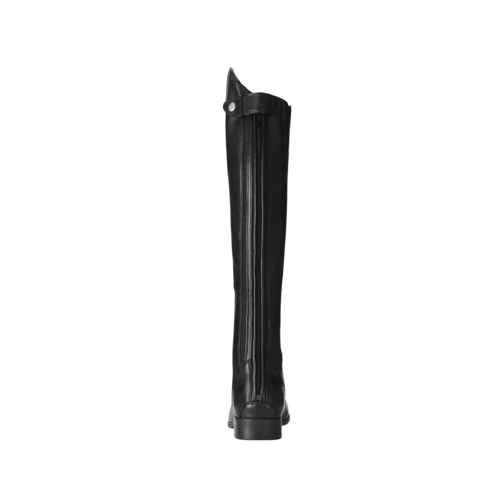 5-Star Dectile Black Leather Riding Boots