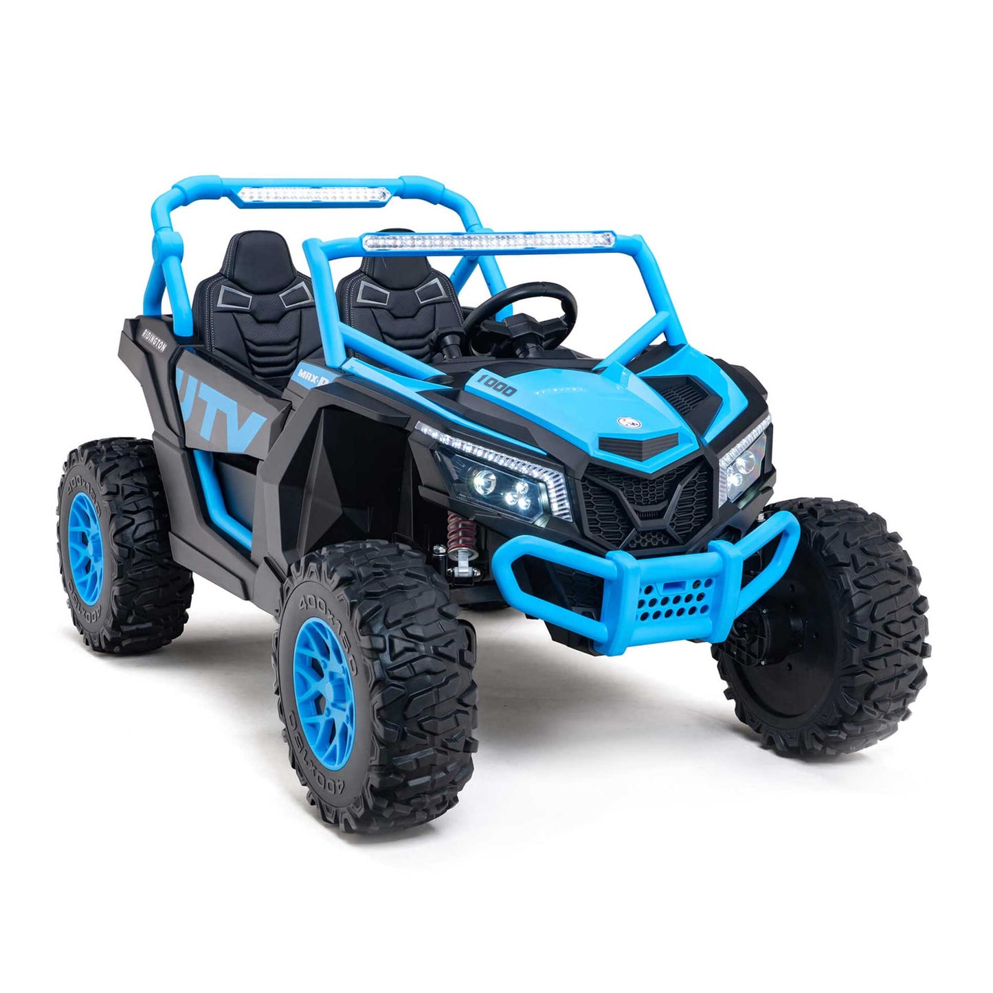 Ridington MAX-R 24V Kids Ride-On UTV Buggy with R/C Parental Remote | Blue