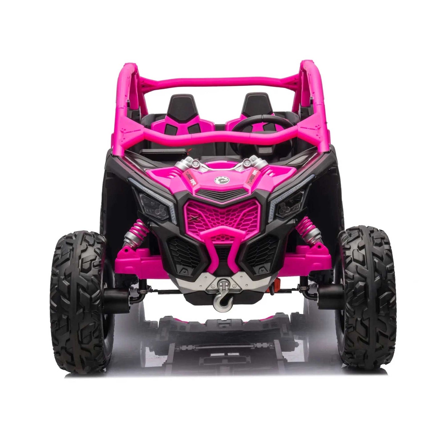 Can-Am Maverick XL Custom Edition 24V Kids Ride-On UTV Buggy Car | Deep Pink