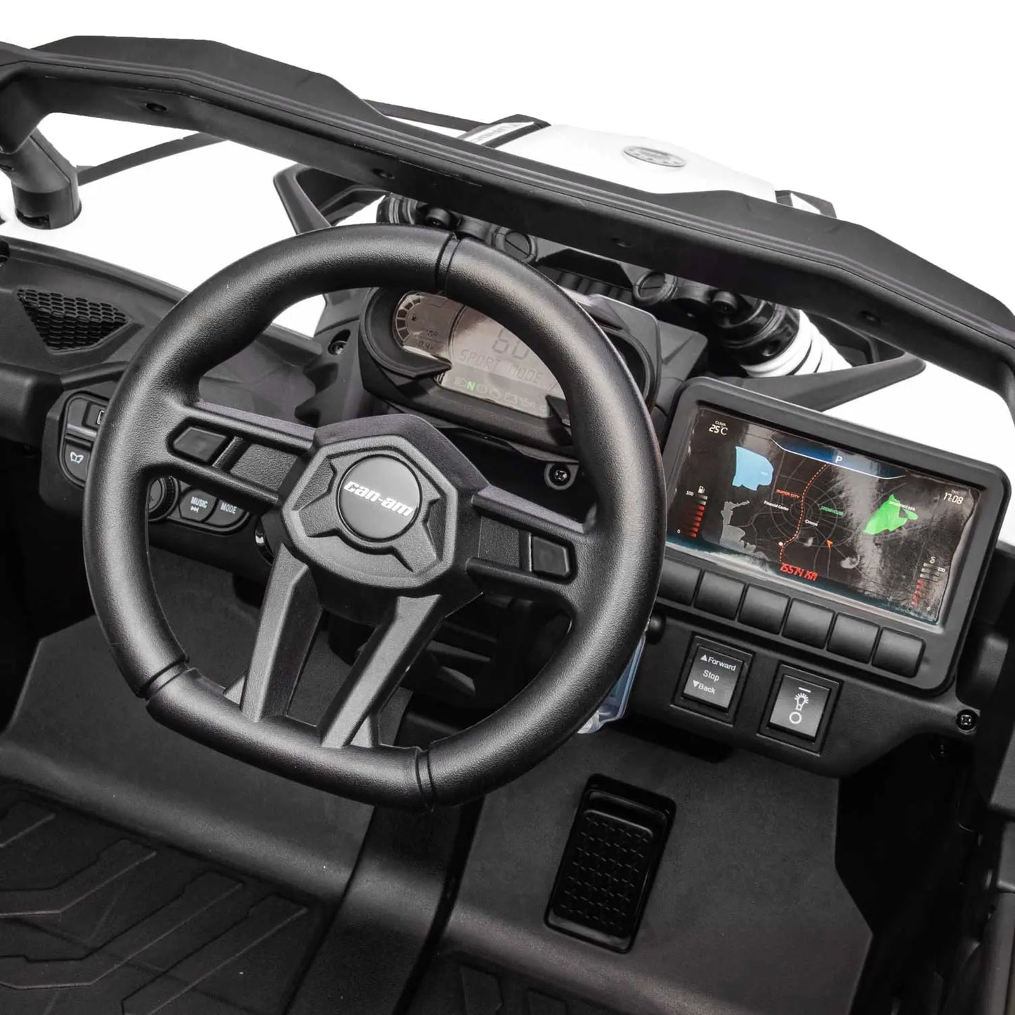 Can-Am Maverick Custom Edition 24V Kids Ride-On UTV Buggy Car | Red