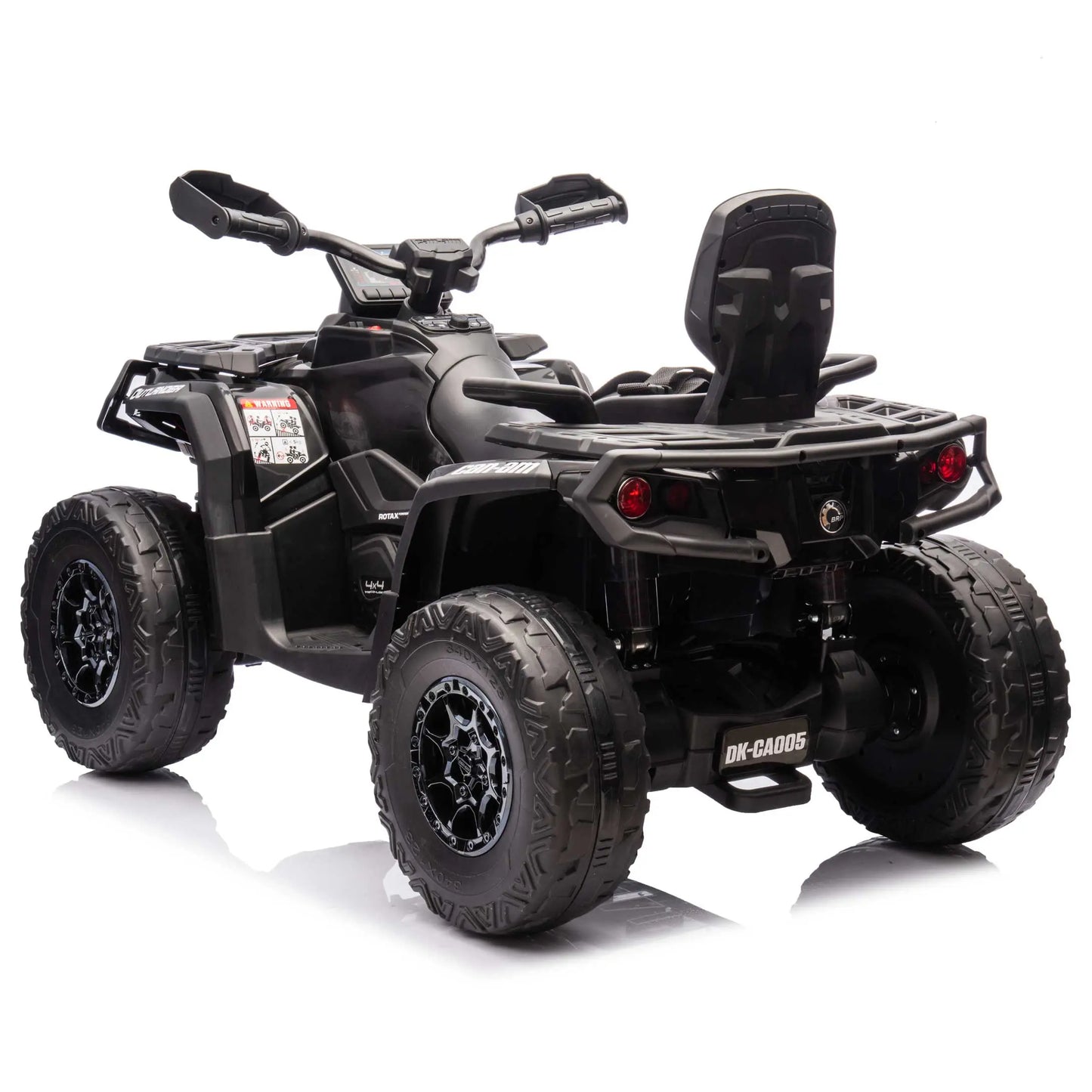 Can-Am Outlander 24V 4WD Kids Ride-On ATV Quad | Black