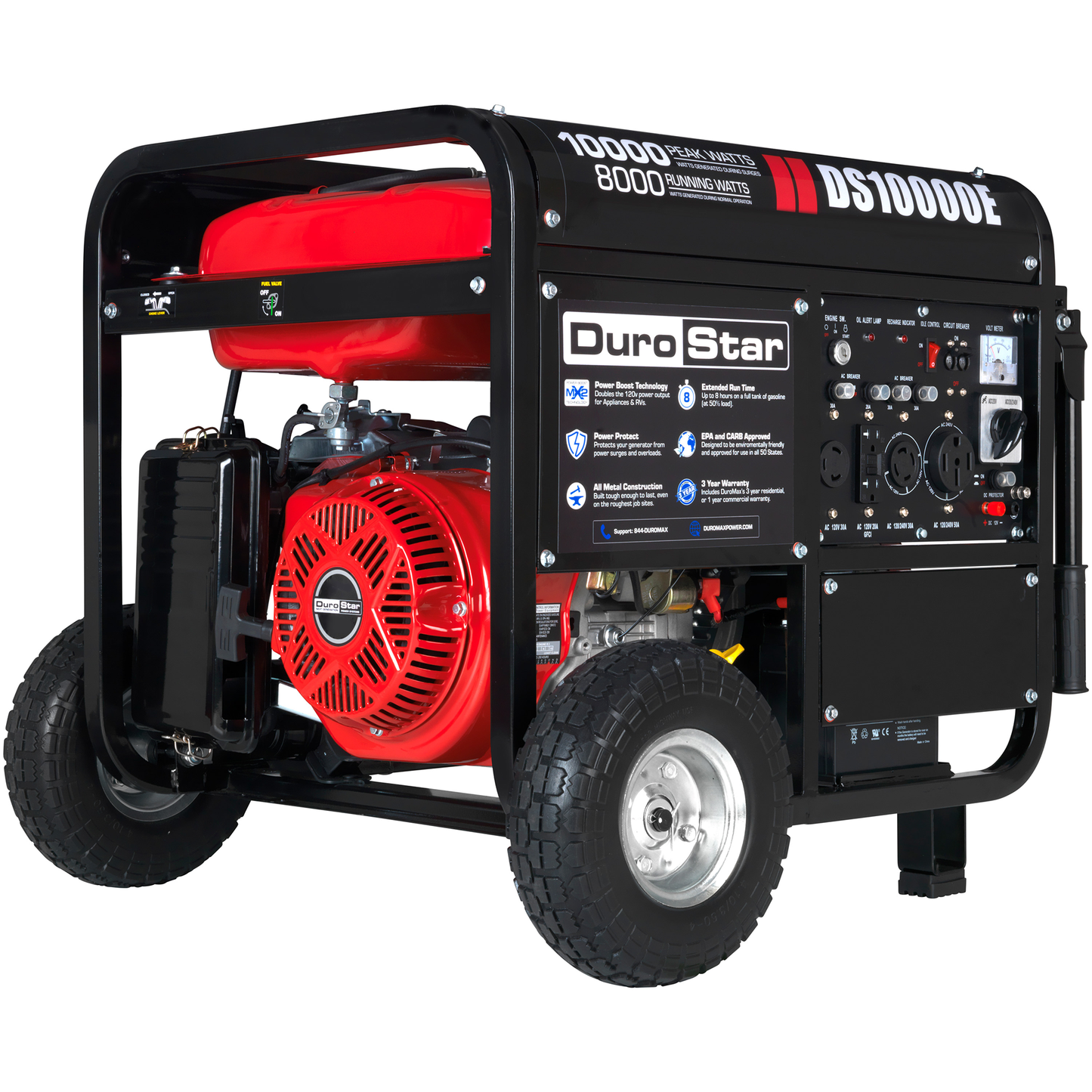 10,000W Gasoline Portable Generator – Heavy-Duty Backup Power for Home &amp; Job Site
