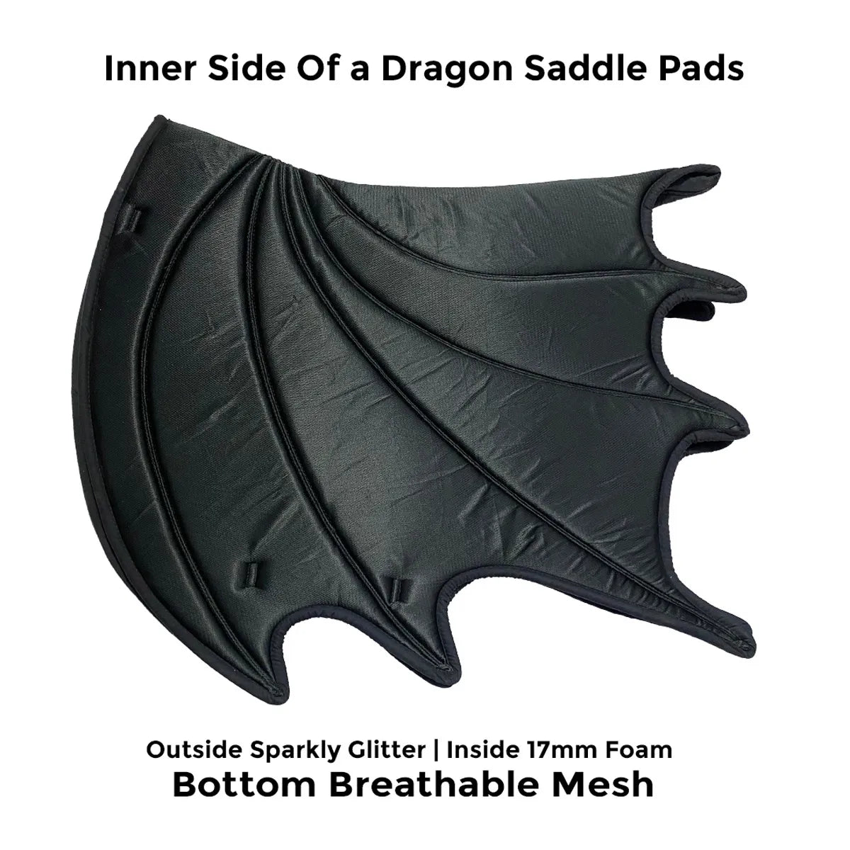 Lite Blue Dragon Saddle Pad