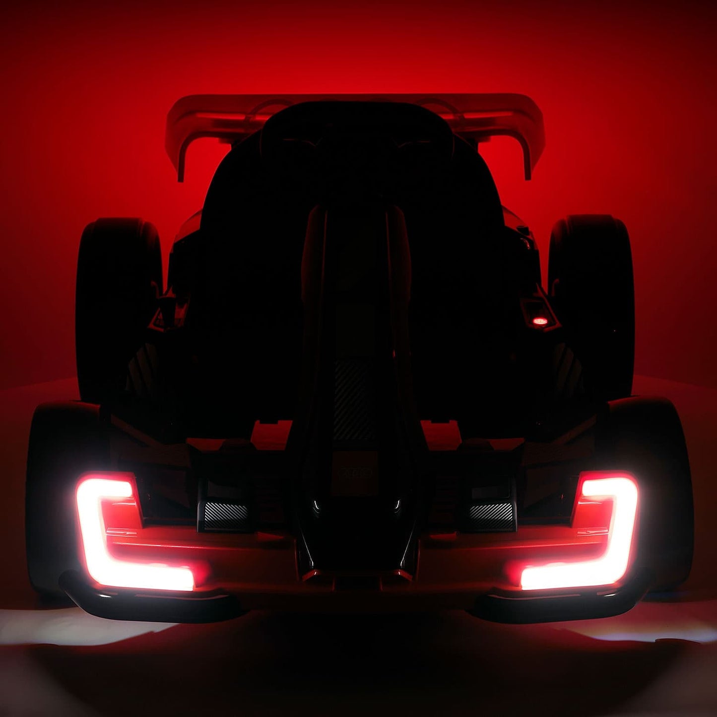 Audi Sport 24V Big Kids Drifting Ride-On Go Kart | Red
