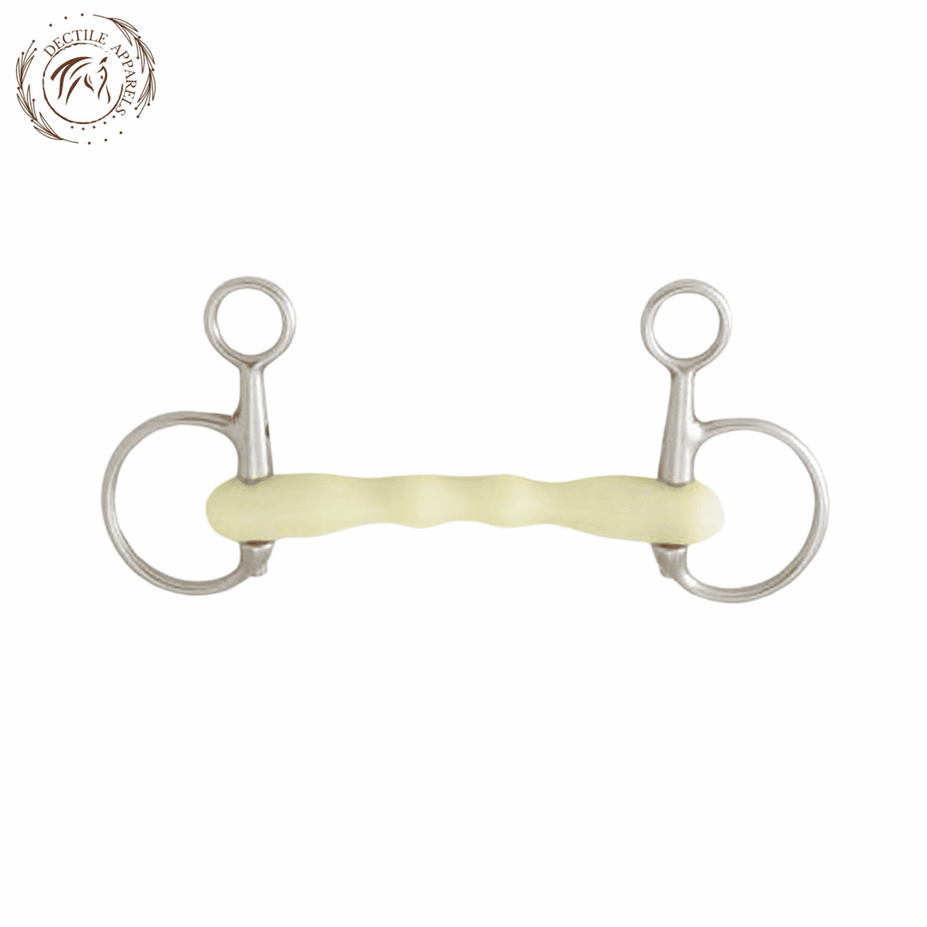 Happy Mouth Hanging Cheek Straight Bar Bit