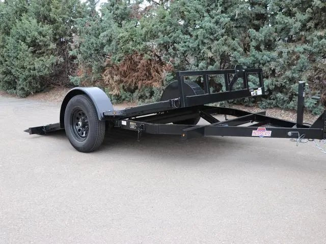 6×10 Single Axle Utility Trailer – Wood Floor & LED Lights