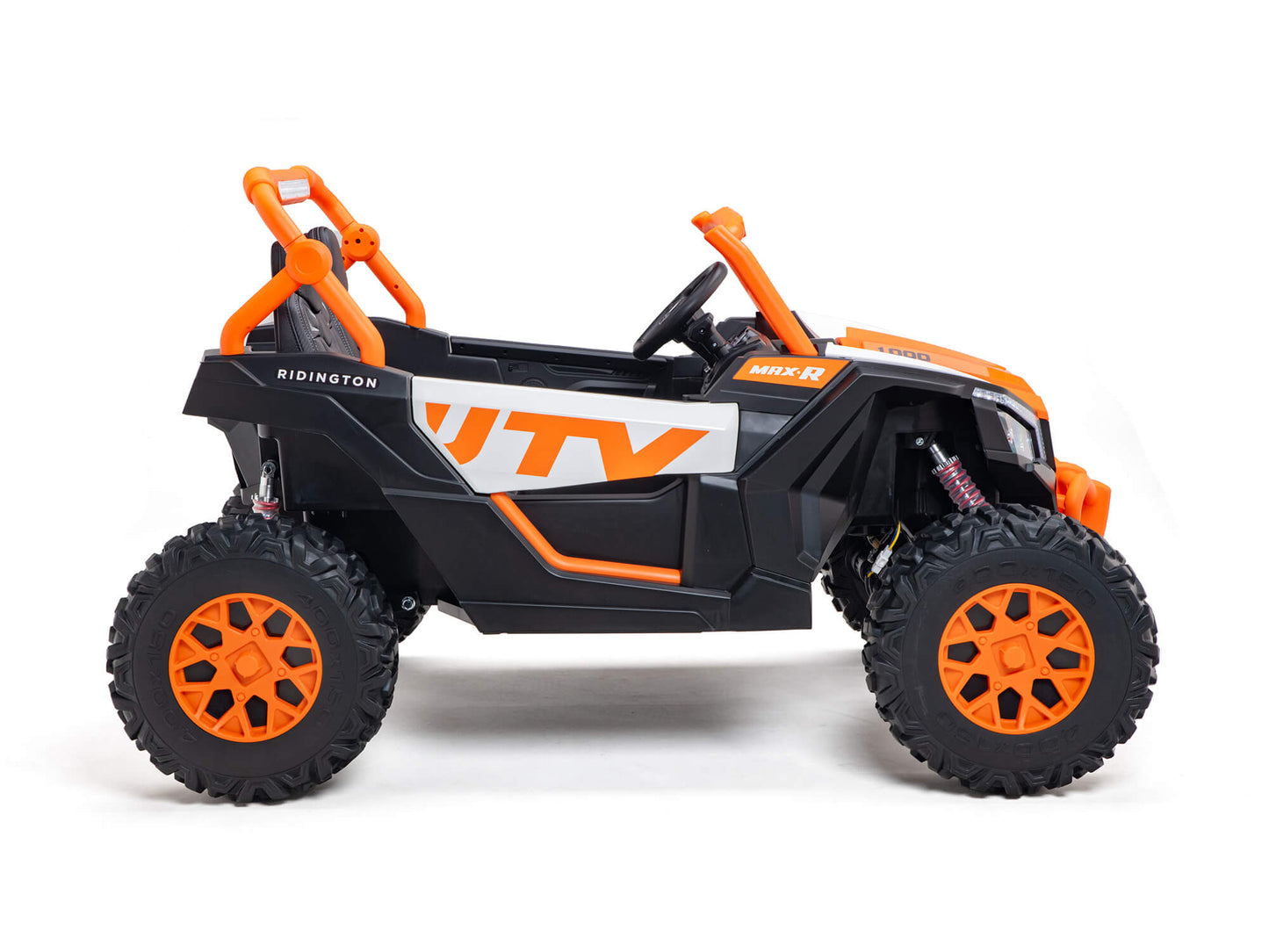 Ridington MAX-R 24V Kids Ride-On UTV Buggy with R/C Parental Remote | Orange