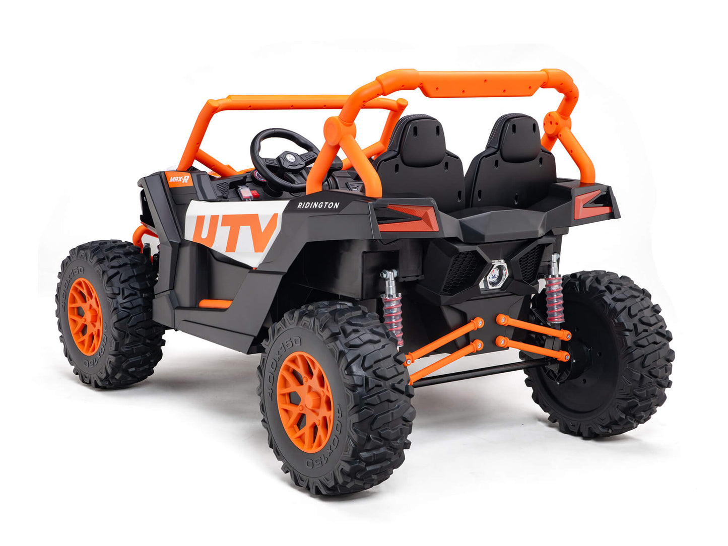 Ridington MAX-R 24V Kids Ride-On UTV Buggy with R/C Parental Remote | Orange