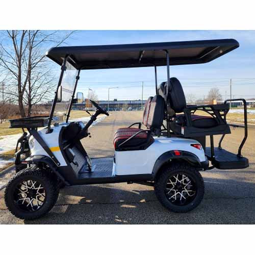 48V Luxury 4-Passenger Electric Golf Cart – Renegade UTV, Street &amp; Off-Road Ready