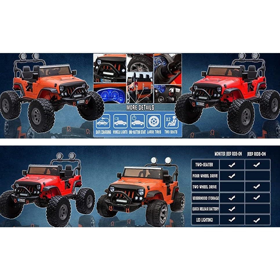 4x4 Lifted Jeep (24V) AUS
