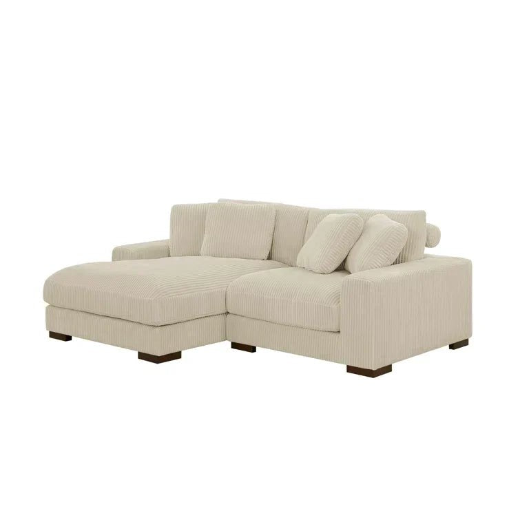 Gwendoly 89.5" Wide Left Hand Facing Sofa and Chaise