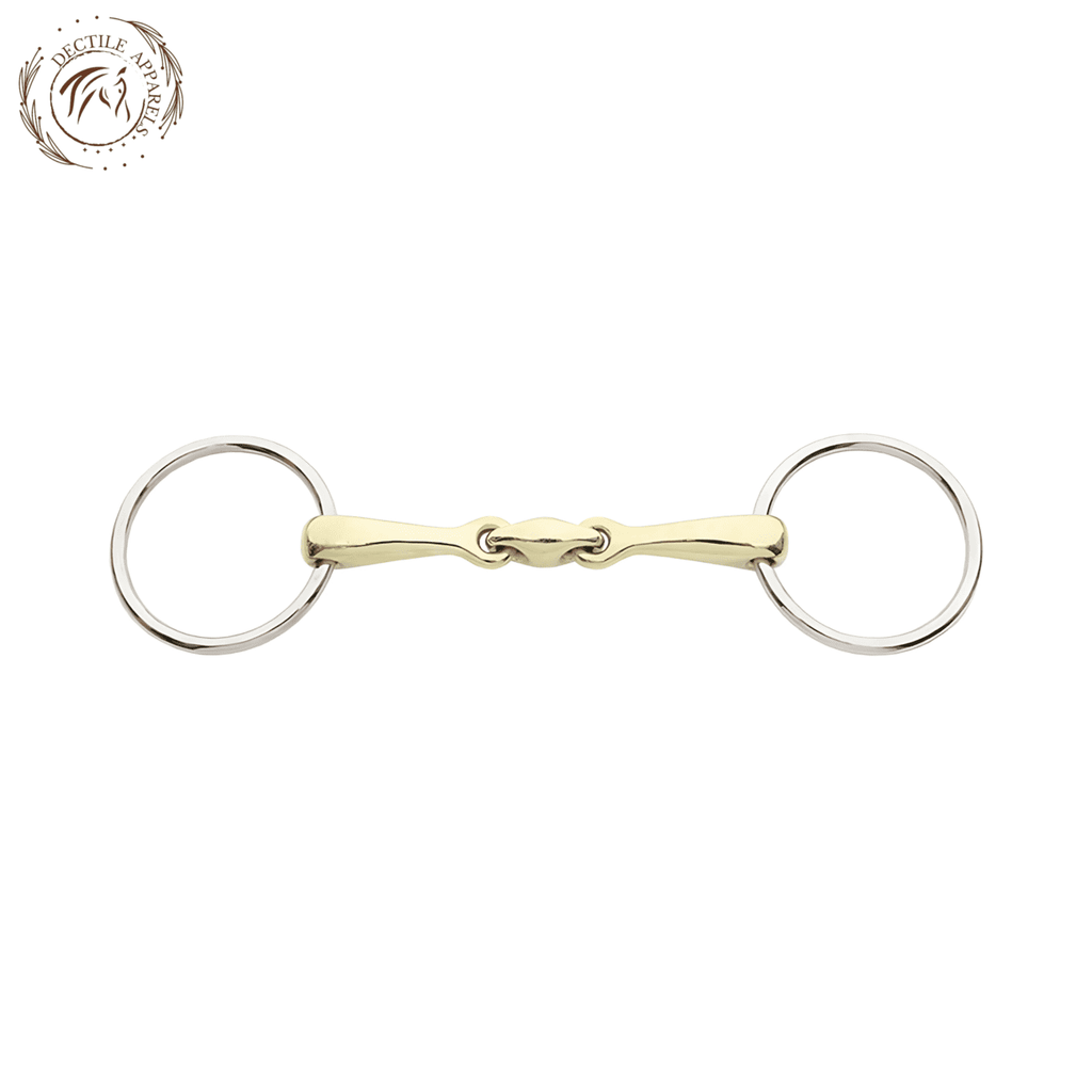 Loose Ring Snaffles double jointed Kaval Bit