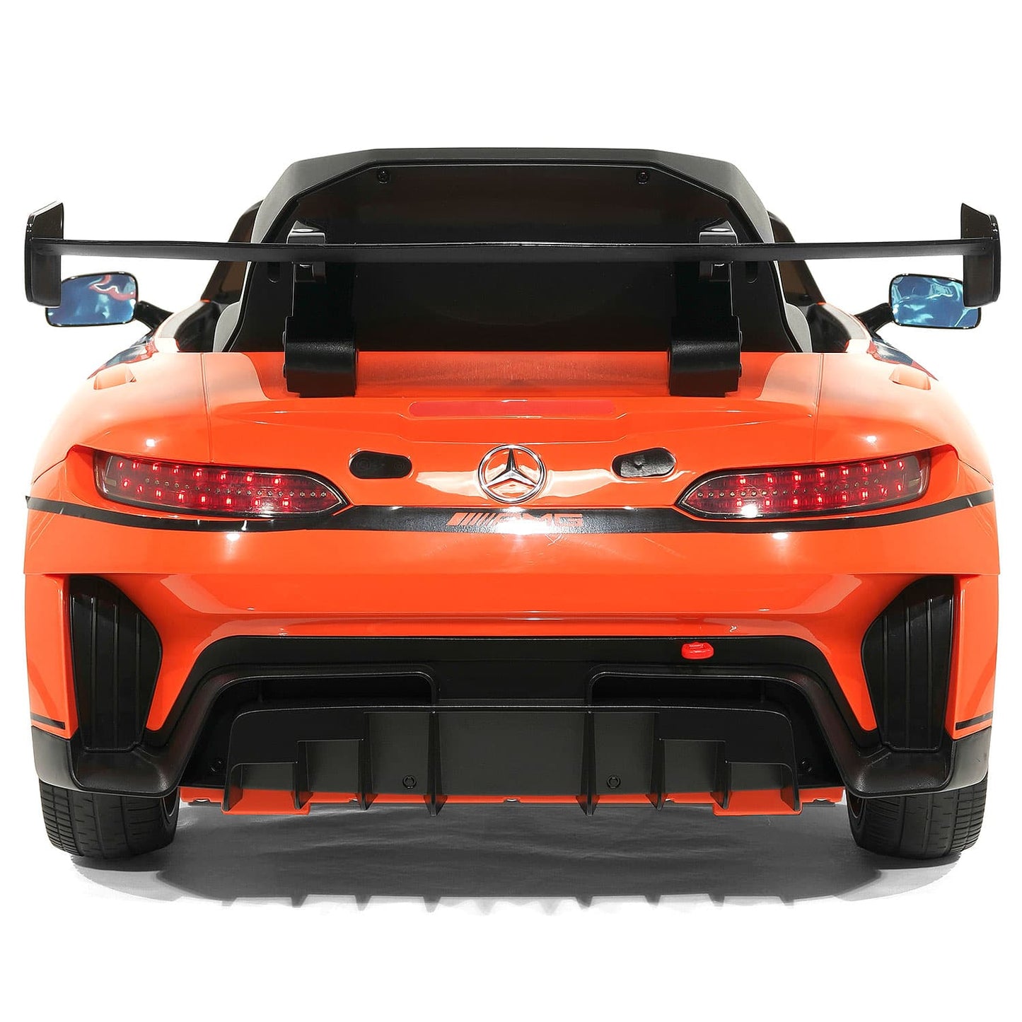 Mercedes AMG GT3 EVO 12V Kids Ride-On Car with R/C Parental Remote | Orange