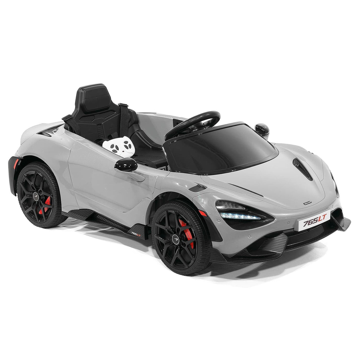 McLaren 765LT 12V Kids Ride-On Car with R/C Parental Remote | Gray