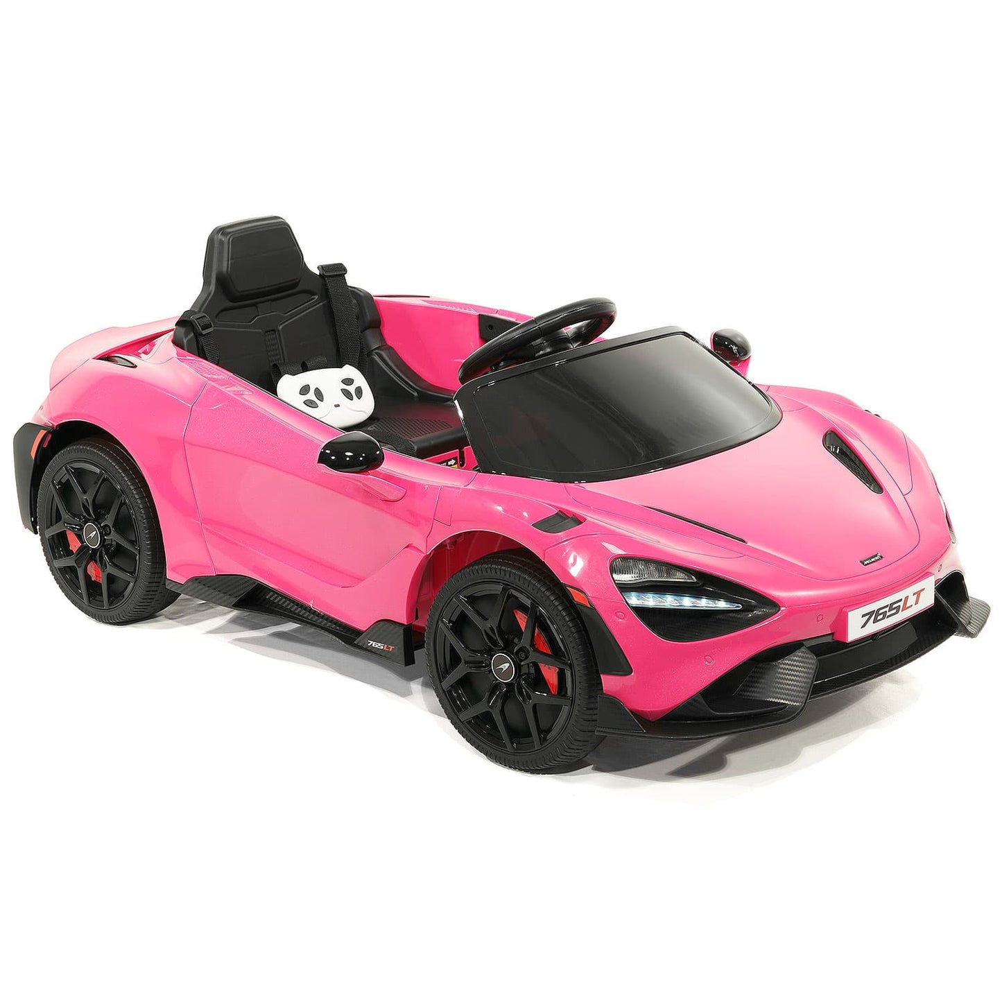 McLaren 765LT 12V Kids Ride-On Car with R/C Parental Remote | Pink