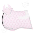 Pink English Saddle Pad Set – Stylish & Comfortable