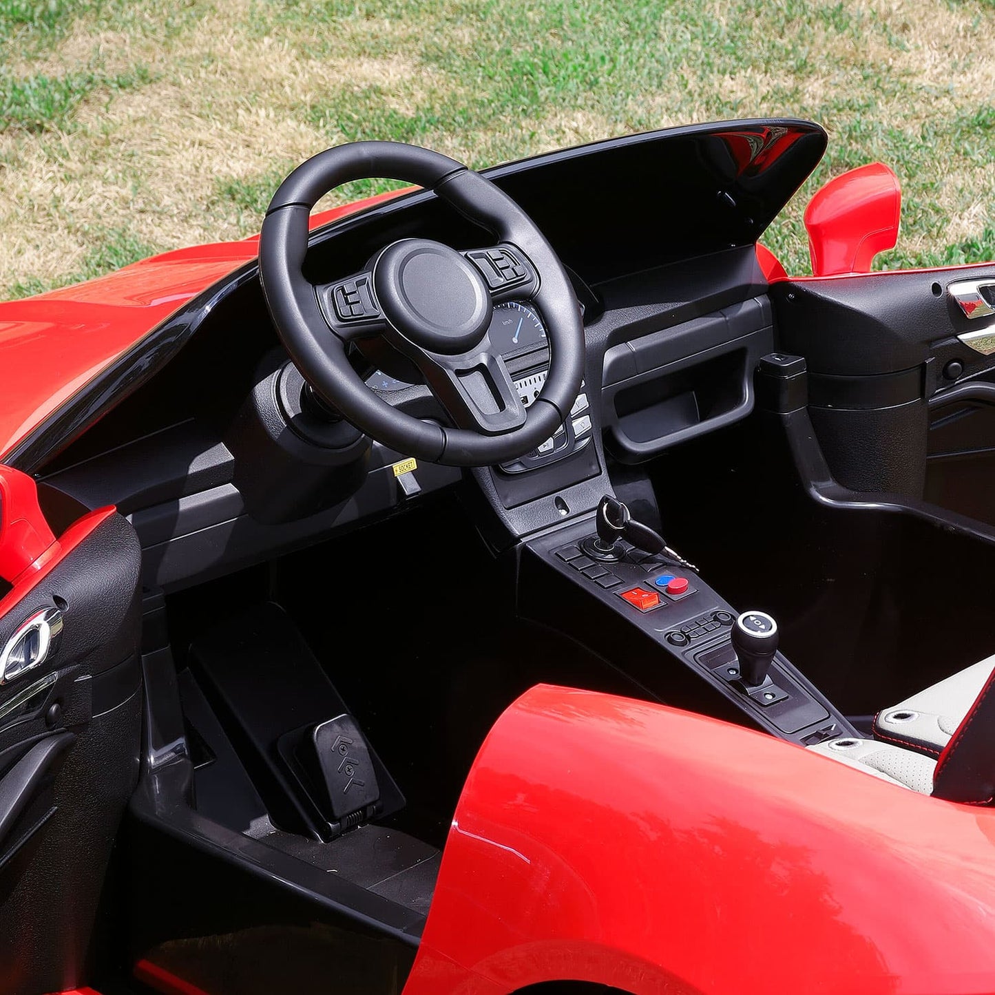 Roadster XXL Sport 24V Big Kids Ride-On Car | Red
