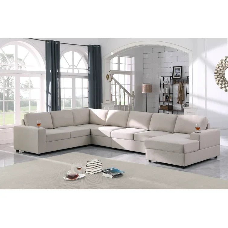 Redwater 146.5" Wide Right Hand Facing Modular Sofa & Chaise