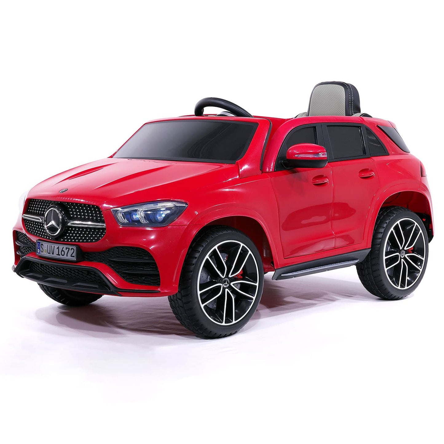 Mercedes GLE450 12V Kids Ride-On Car SUV with R/C Parental Remote | Red