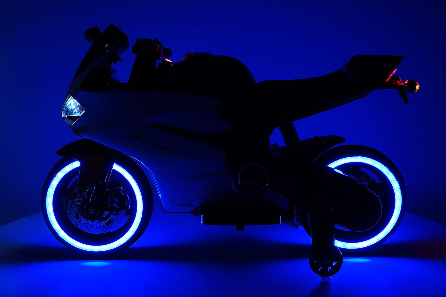 Street Racer 12V Electric Kids Ride-On Motorcycle | Pink