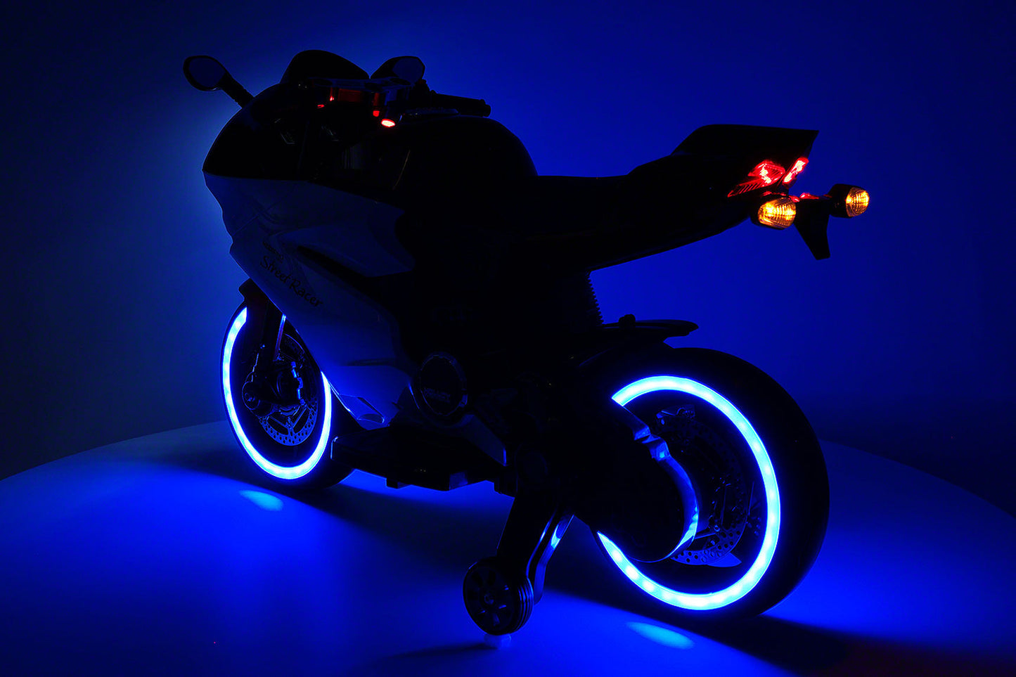 Street Racer 12V Electric Kids Ride-On Motorcycle | Red