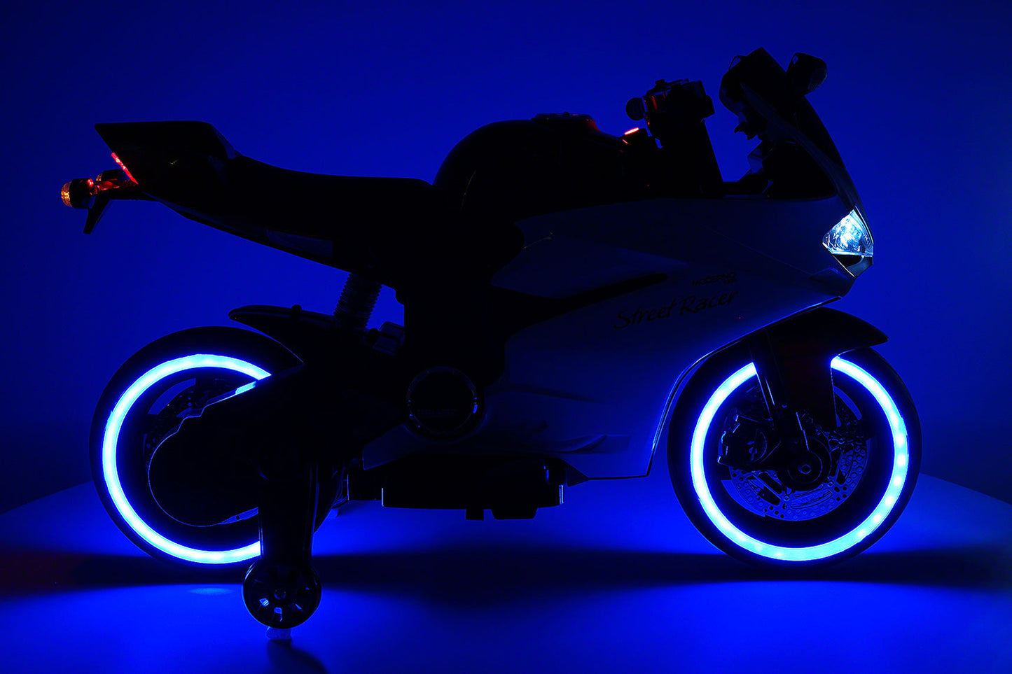 Street Racer 12V Electric Kids Ride-On Motorcycle | Red