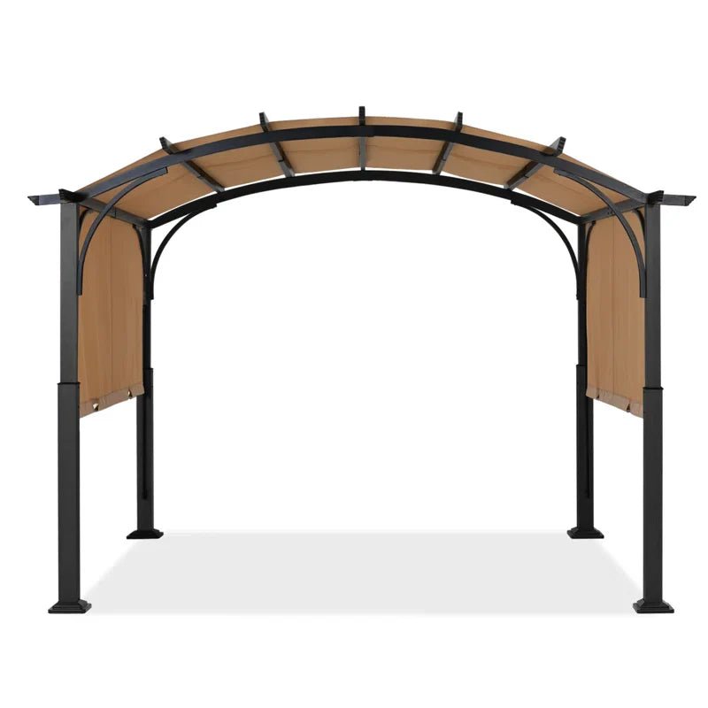 Steel Pergola with Canopy The Pergolas Group