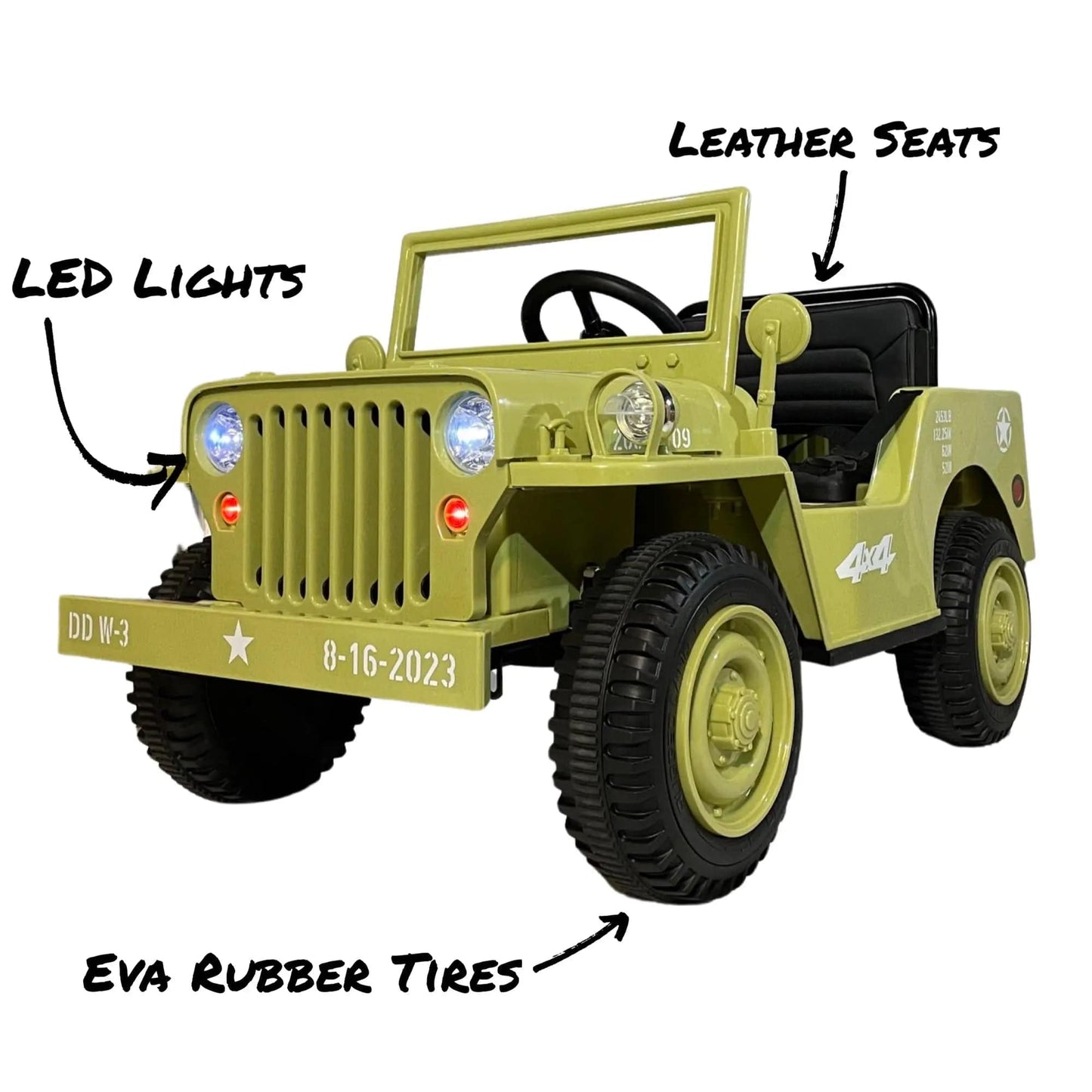 Vintage Military Jeep