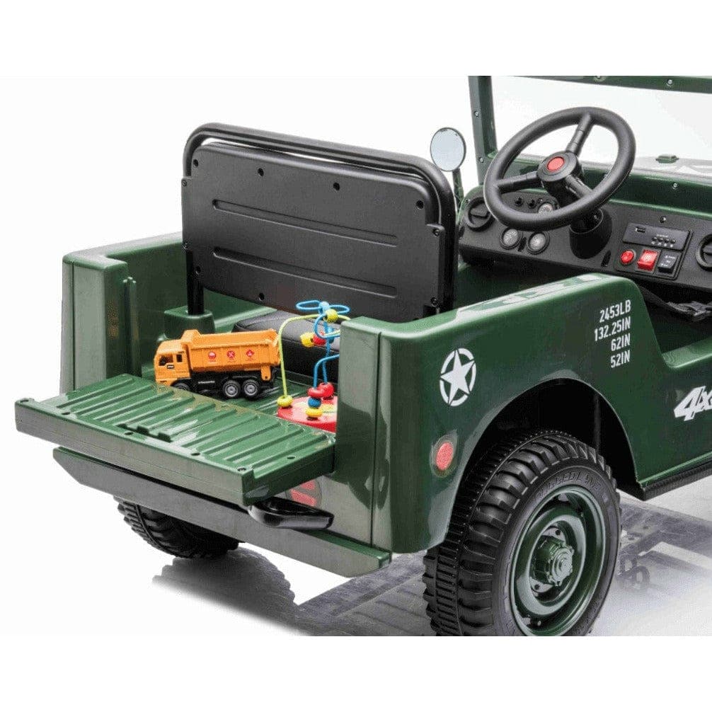 Vintage Military Jeep
