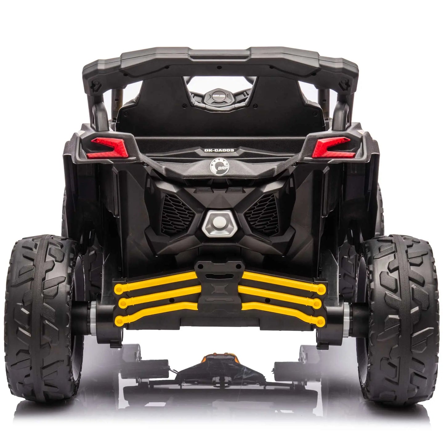 Can-Am Maverick Custom Edition 24V Kids Ride-On UTV Buggy Car | Yellow
