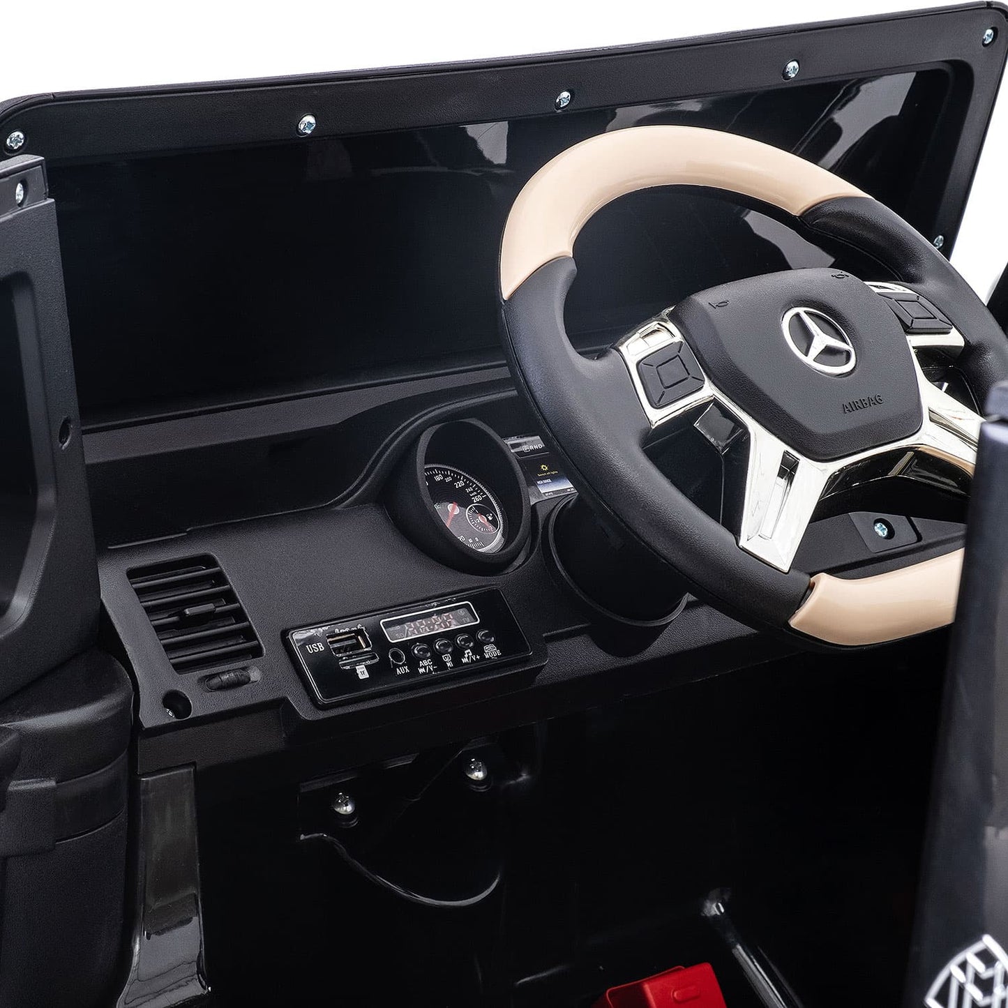 Mercedes Maybach G650 12V Kids Ride-On Car with Parental Remote | Black
