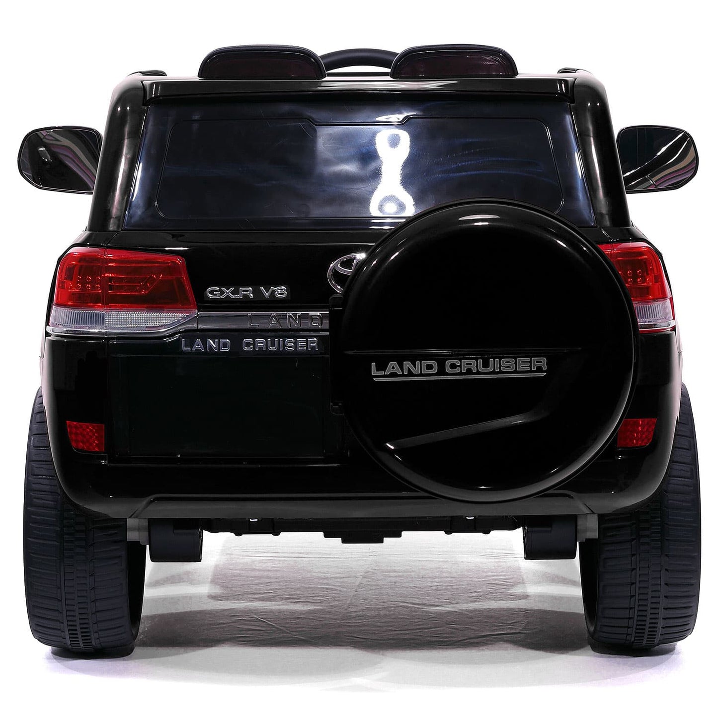 Toyota Land Cruiser 12V Kids Ride-On Car with R/C Parental Remote | Black