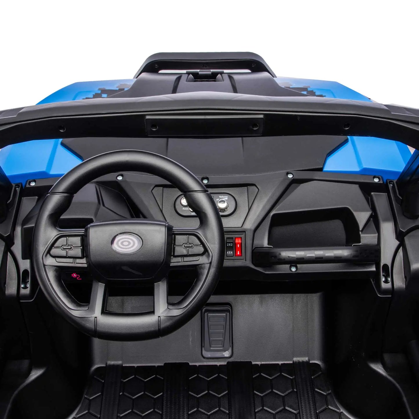 Trail Rider 24V 4WD Kids Ride-On UTV with R/C Parental Remote | Blue