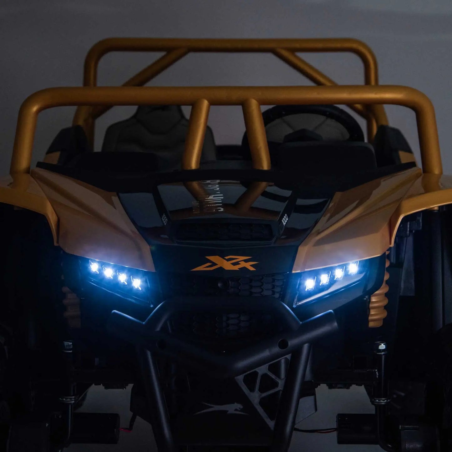 Arctic Cat XL 24V 4WD Kids Ride-On UTV with R/C Parental Remote | Honey Gold
