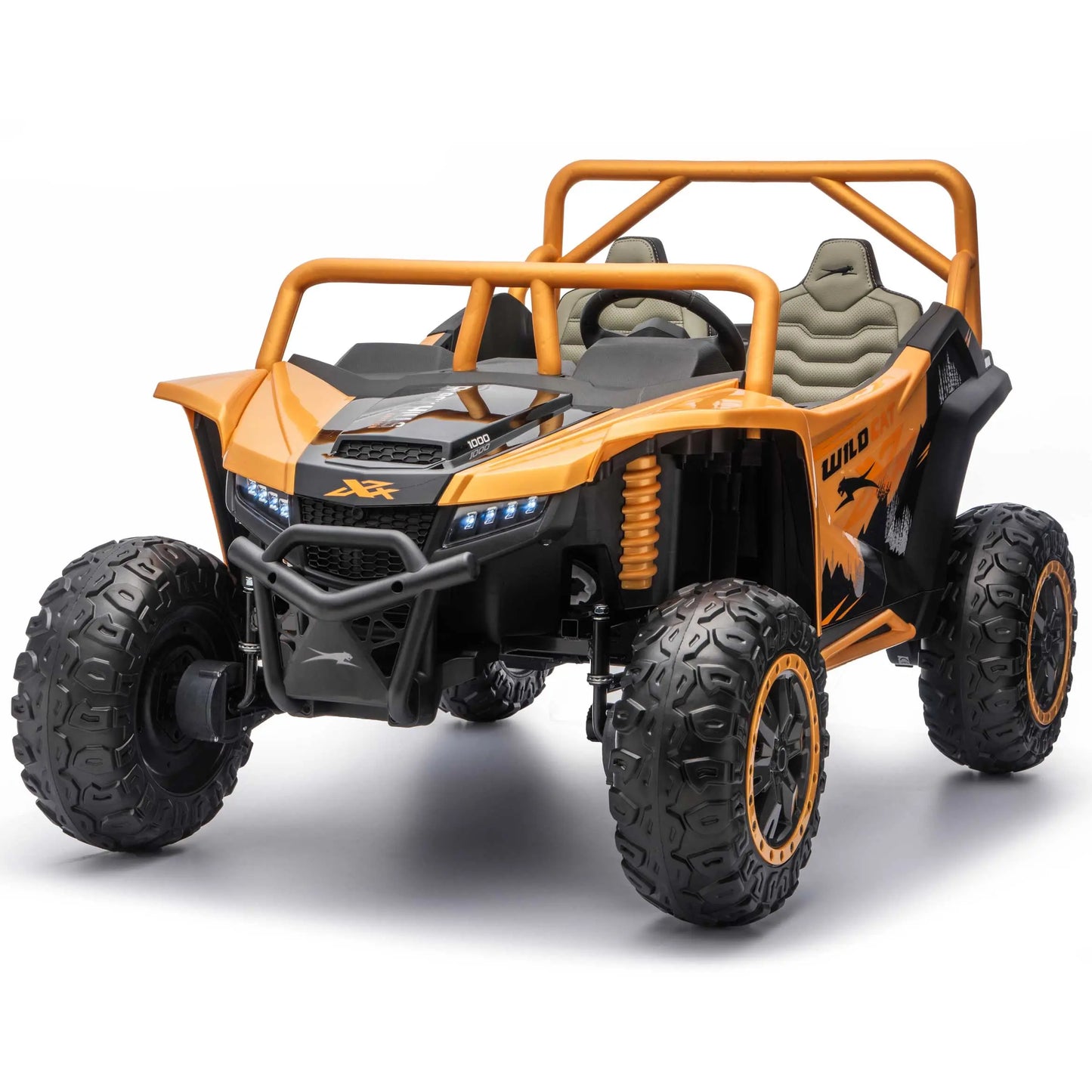 Arctic Cat XL 24V 4WD Kids Ride-On UTV with R/C Parental Remote | Honey Gold
